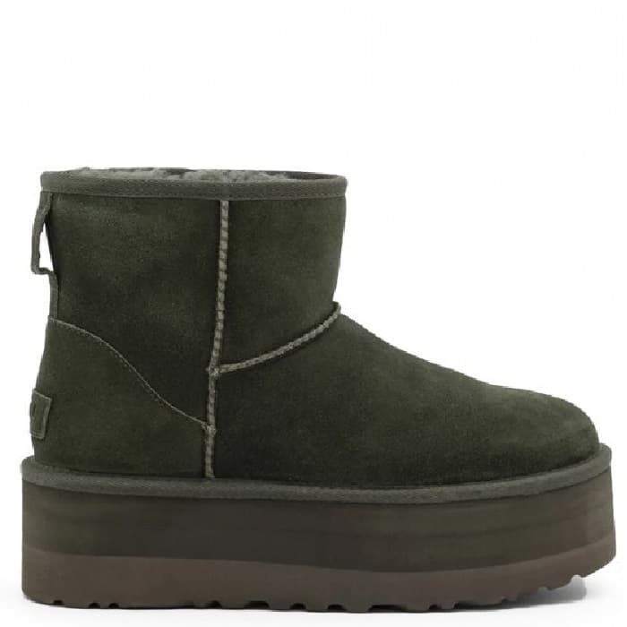 Mini Platform Boot — Khaki