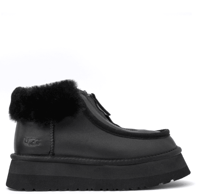 Funkette Platform — Leather Black