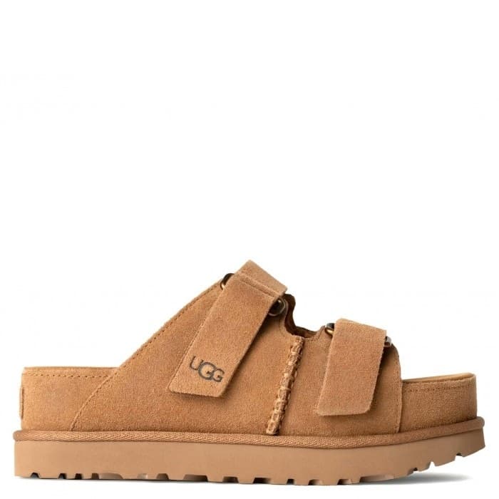 UGG Goldenstar Hi Slide — Chestnut