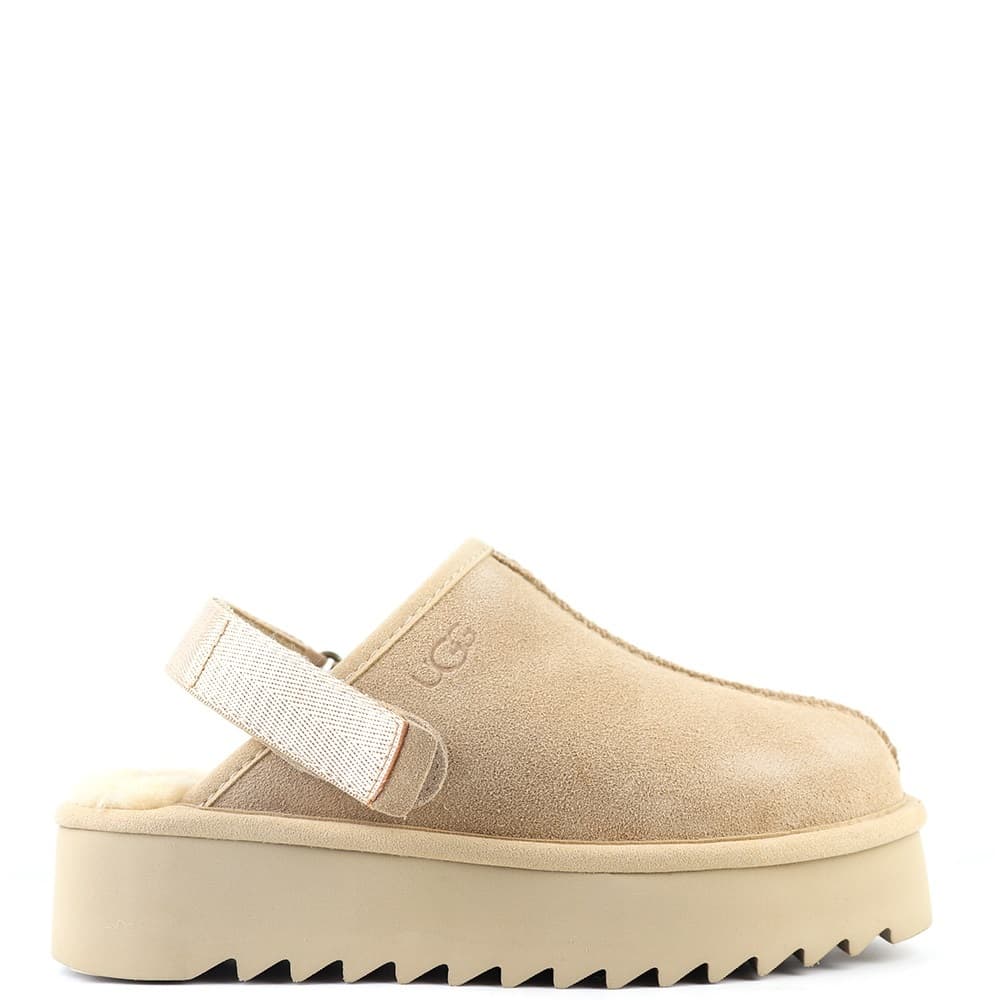 Goldenstar Clog Platform — Sand