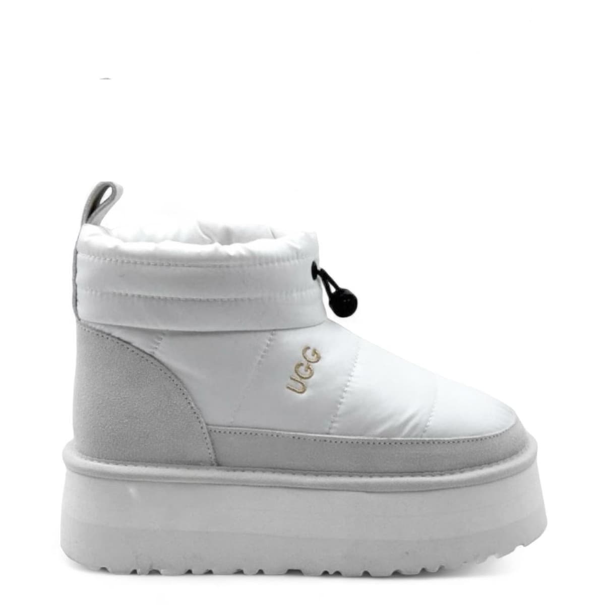 UGG Womens OBBA Platform — White