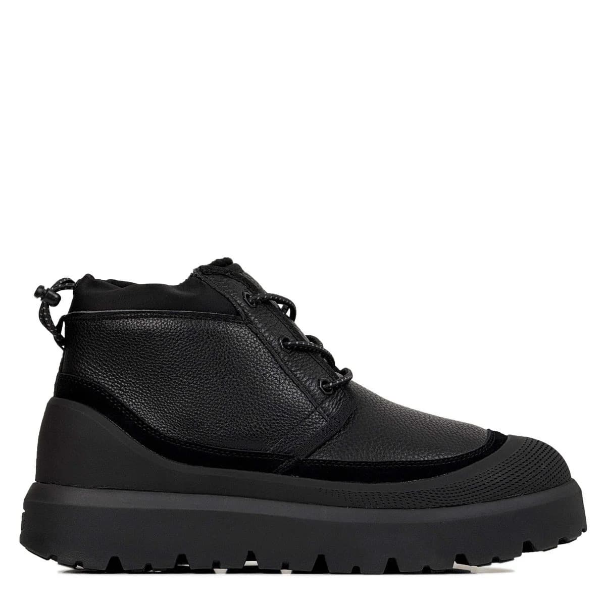UGG Mens Neumel Hybrid Chocolate — Мужские Neumel Hybrid — Leather Black