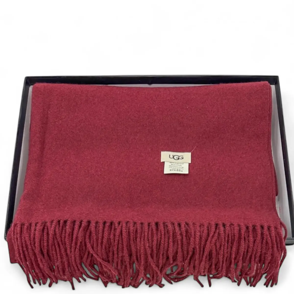 UGG шарф Maroon — Maroon