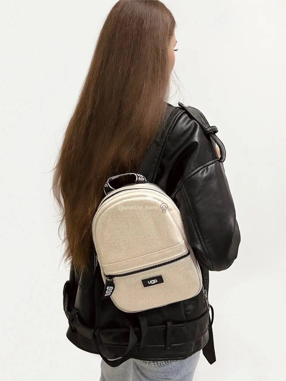 Dannie II Mini Backpack Clear — Natural