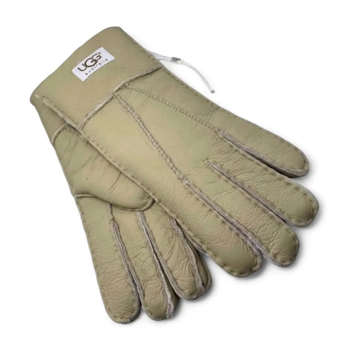 Женские перчатки UGG Glove Sand Leather — Sand Leather