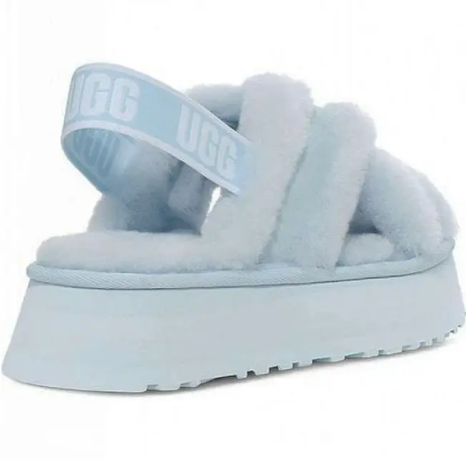 Disco Cross Slide — Blue