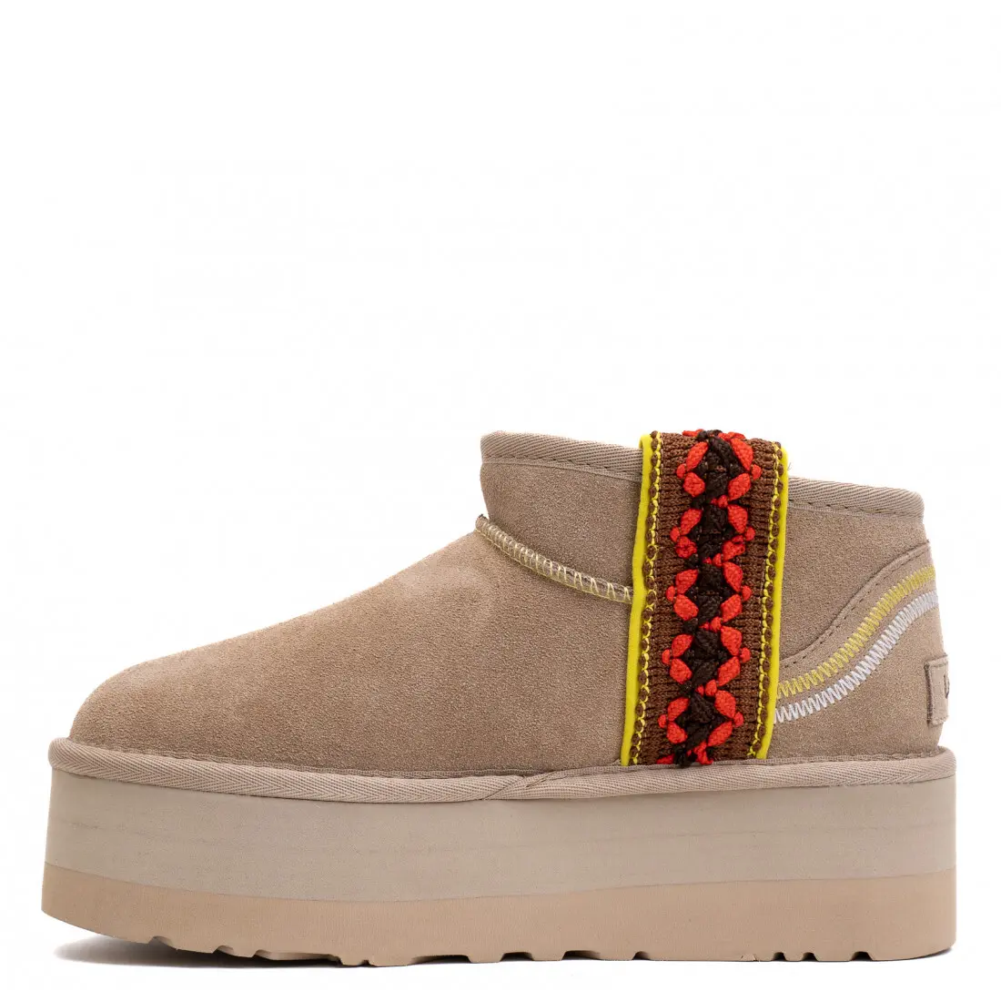 Classic Ultra Mini Braid Platform — Sand