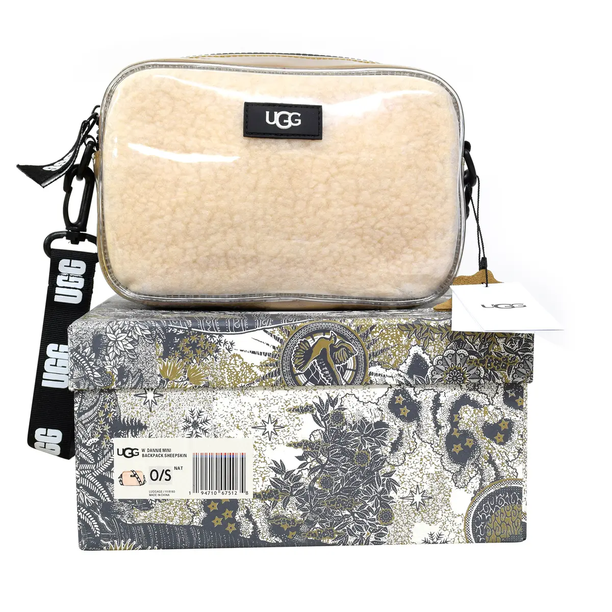 Сумка UGG Janey II Clear — Natural