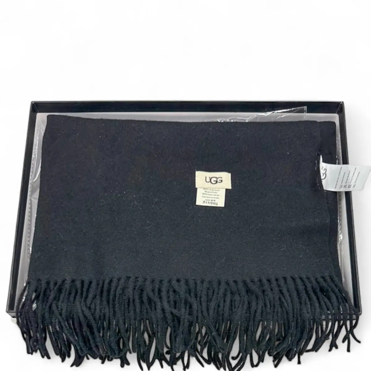 UGG шарф Black — Black