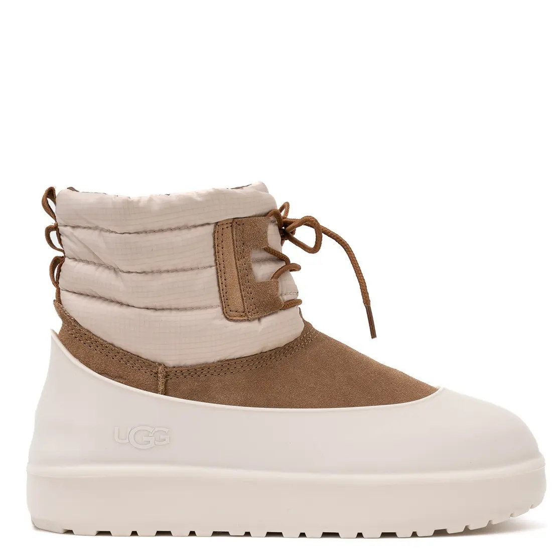 Classic Mini Lace-UP Weather - Che/White — White — - Che/White — White