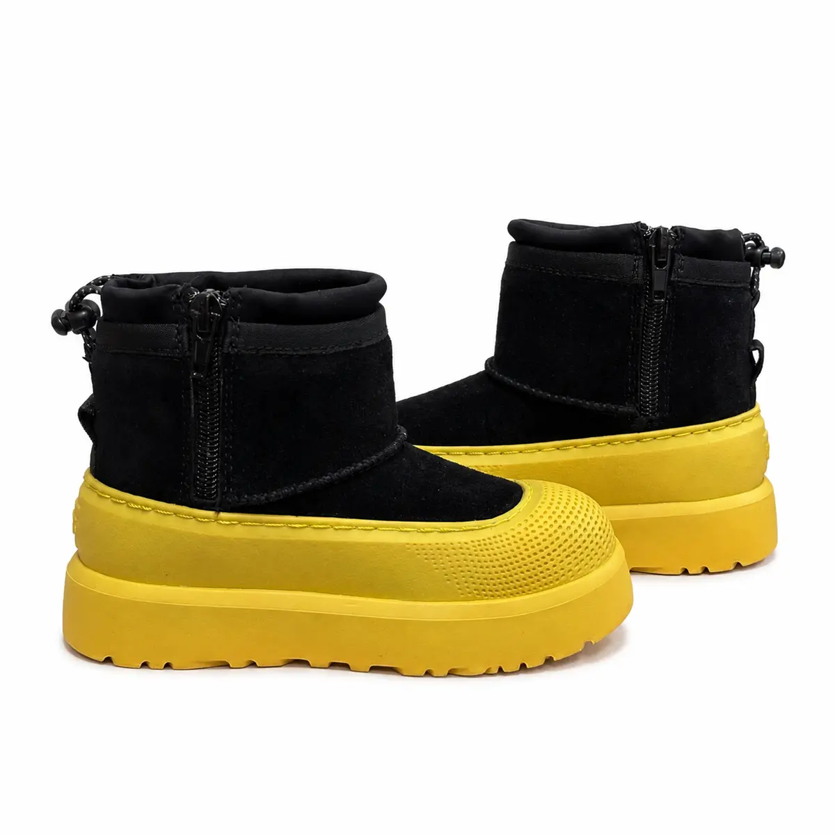 UGG Kids Mini Weather Hybrid — Black/Yellow