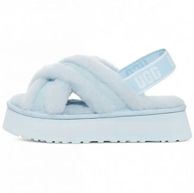 Disco Cross Slide — Blue