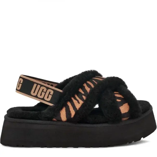 Disco Cross Slide Black — Black