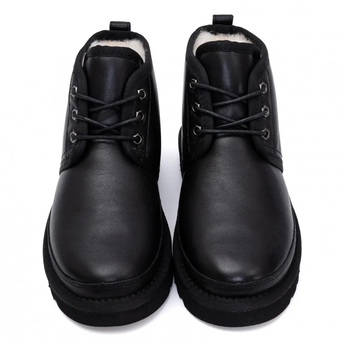 Мужские Neumel Boots — Black Leather