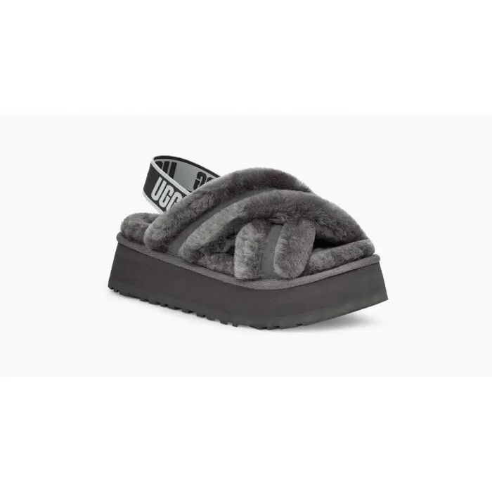 Disco Cross Slide — Grey