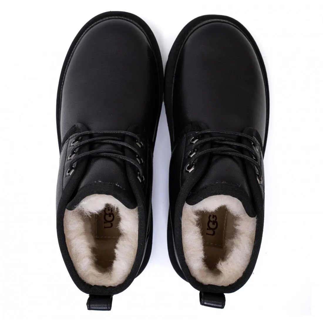Мужские Neumel Boots — Black Leather