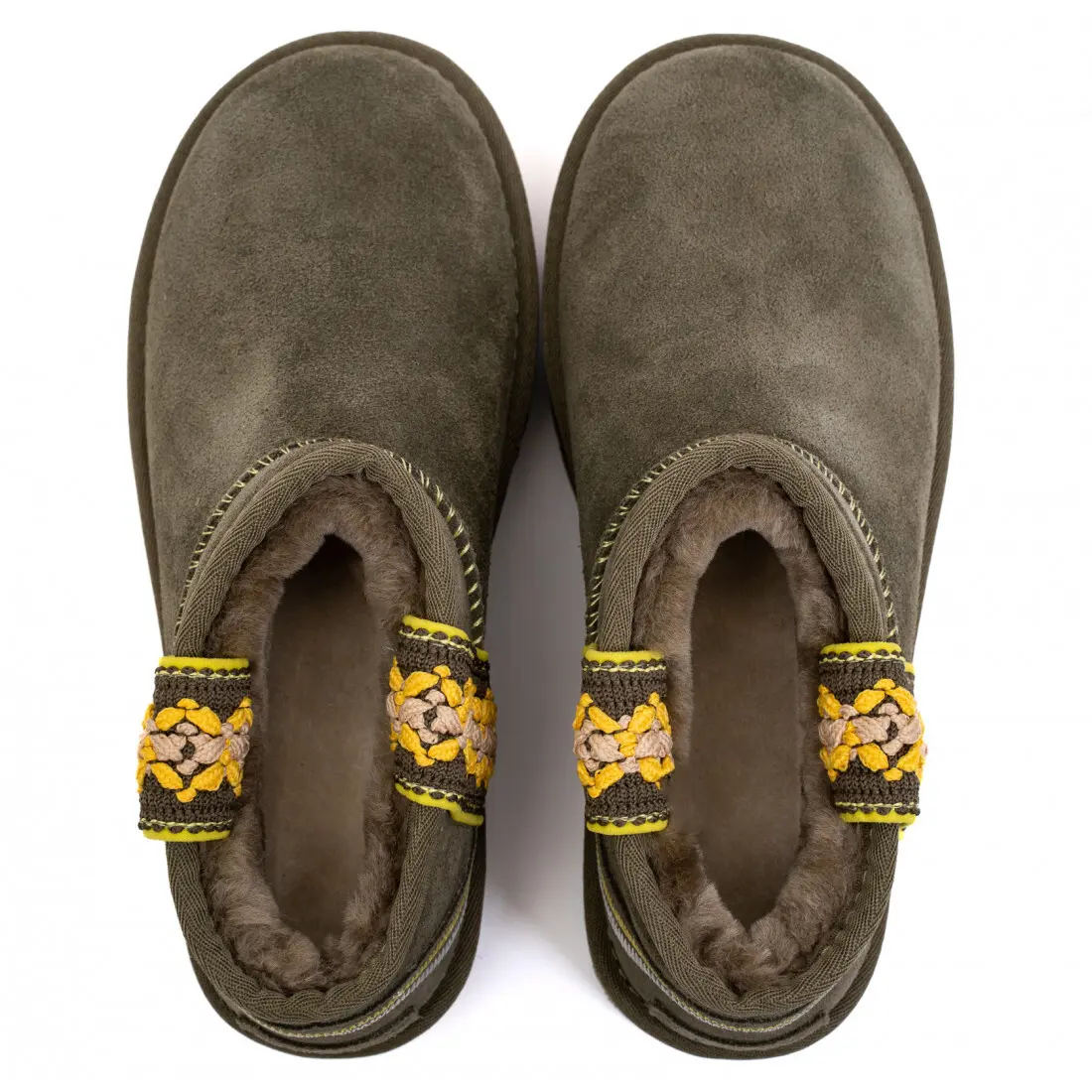 Classic Ultra Mini Braid Platform — Burnt Olive