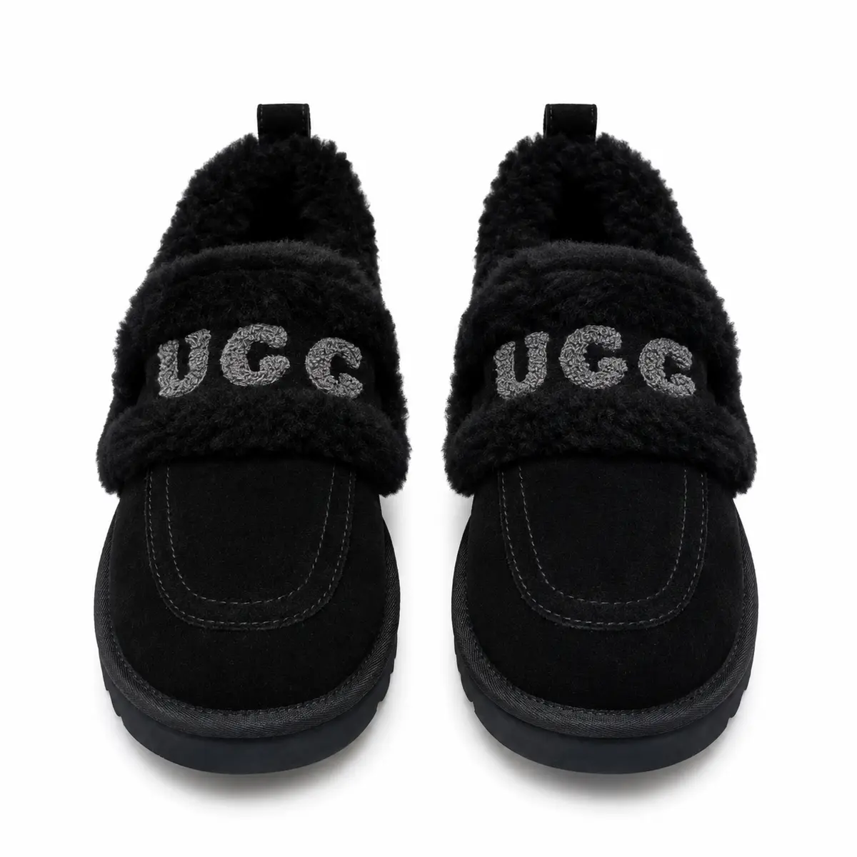 UGG Classic Fat Ding Slip On — Black