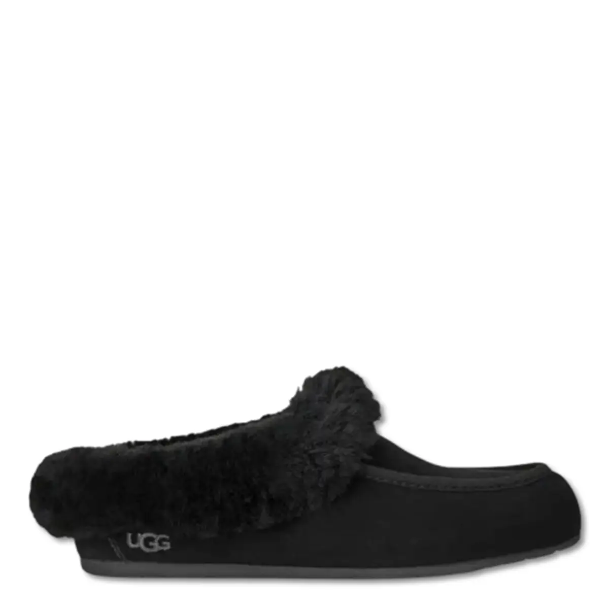 Ansley Mule Slipper — Black