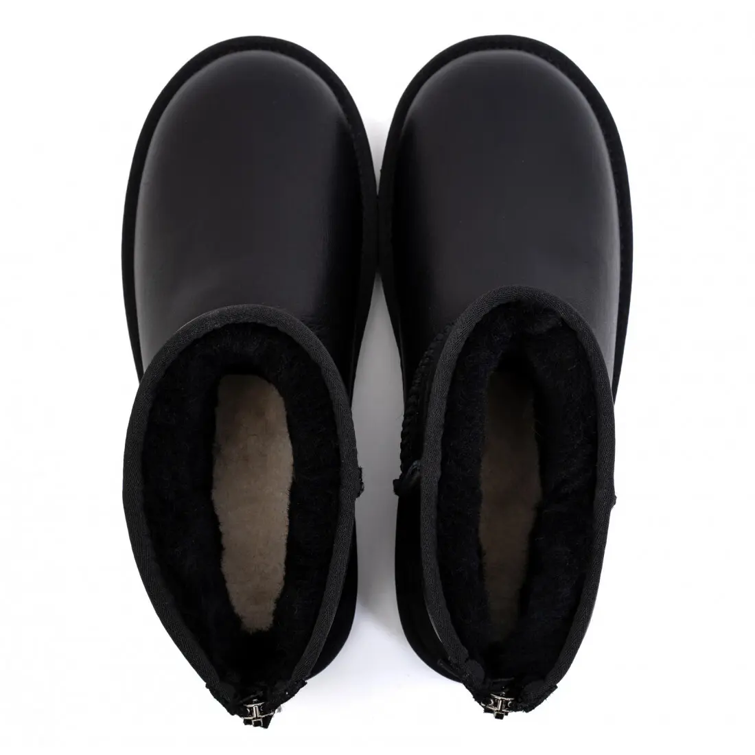 Мужские Mini ZIP — Black Leather