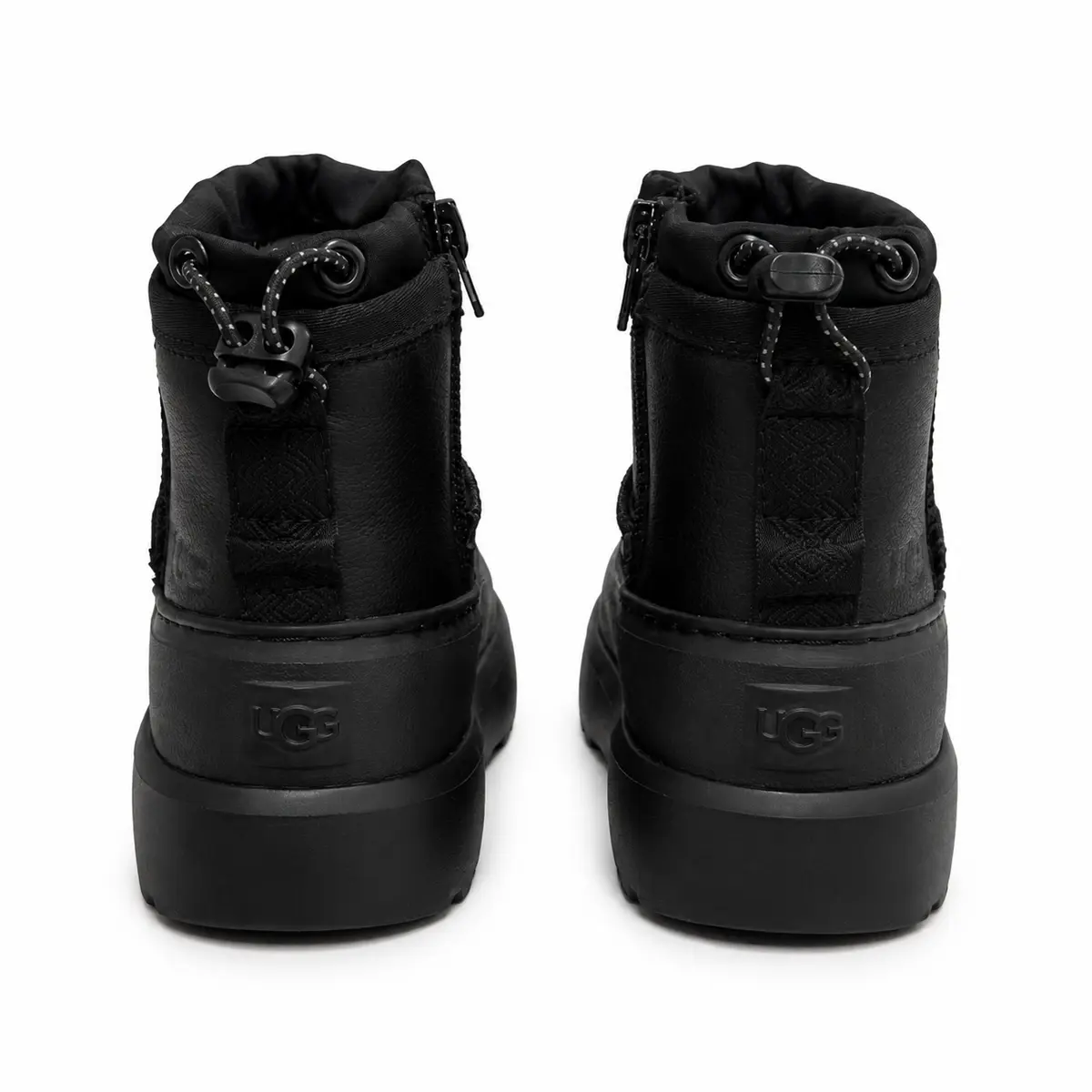 UGG Kids Mini Weather Hybrid — Black Leather