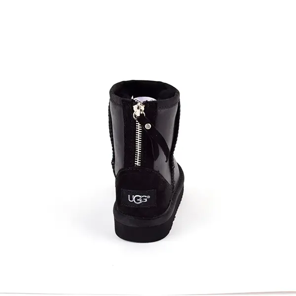 Kids Classic Short ZIP — Black Metallic