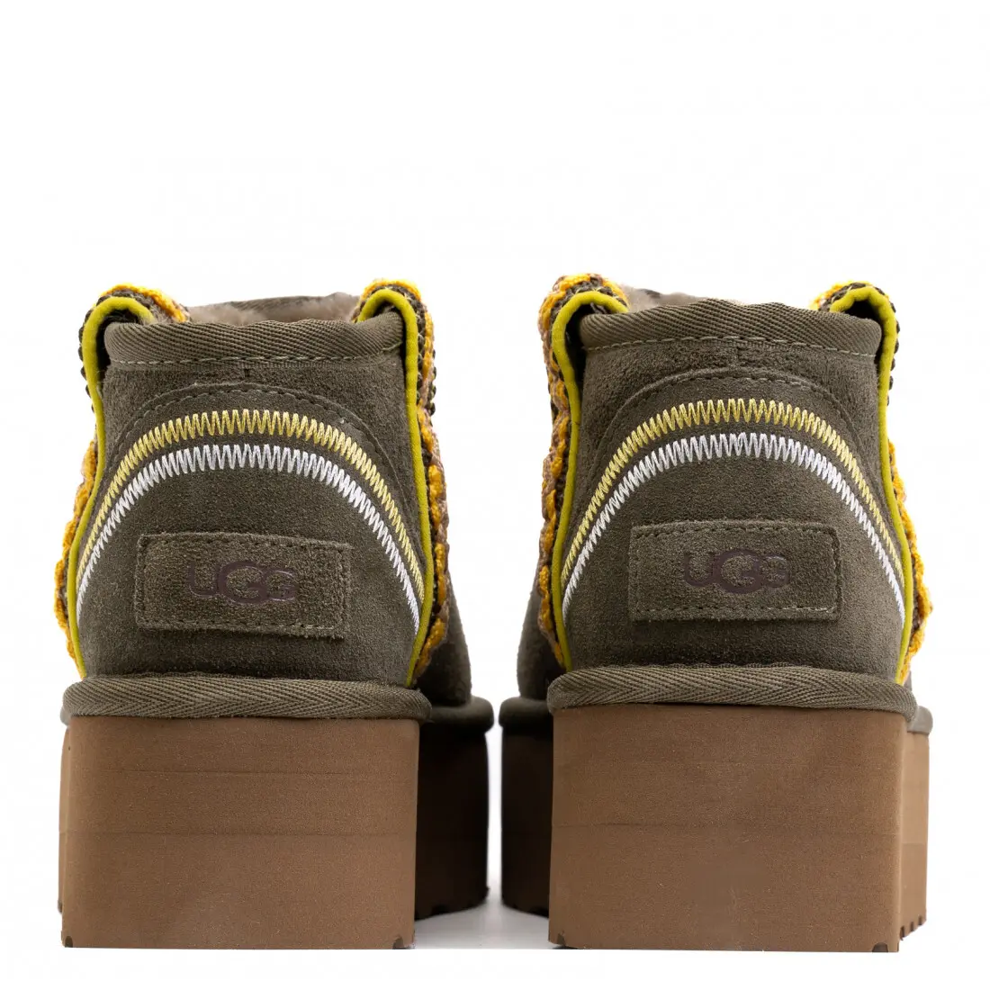 Classic Ultra Mini Braid Platform — Burnt Olive