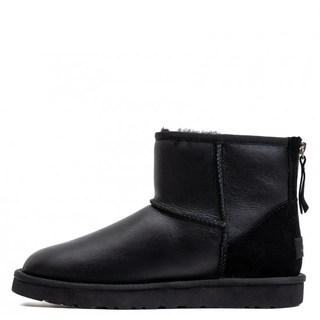 Мужские Mini ZIP — Black Leather
