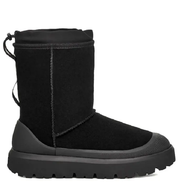 Short Hybrid Black — Black