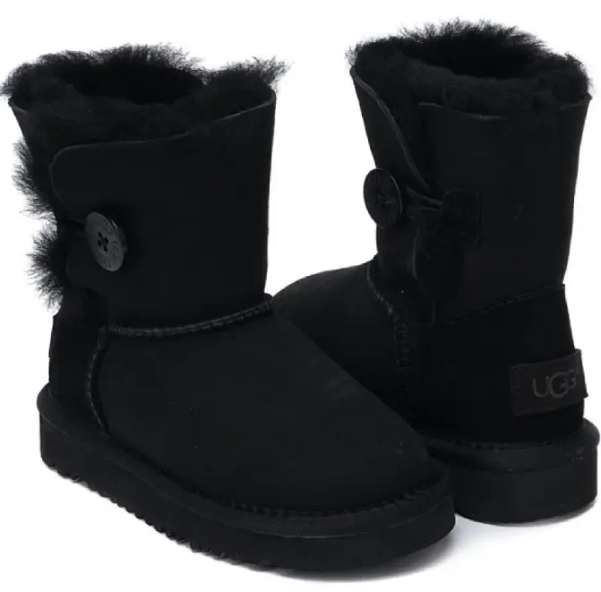Kids Classic Short Bailey Button — Black