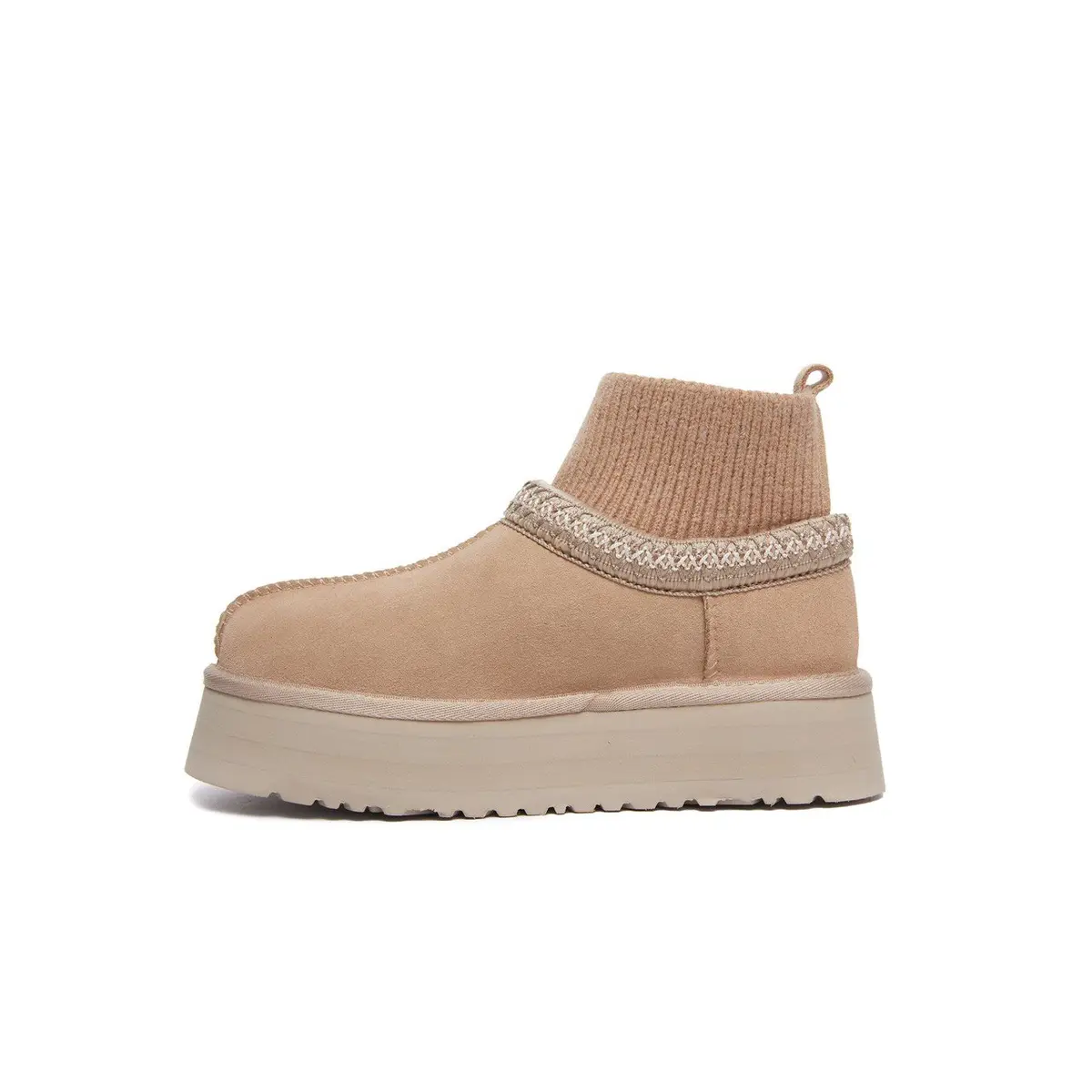 Tazz Platform Knit — Sand