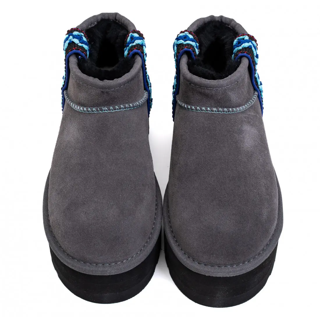 Classic Ultra Mini Braid Platform — Grey