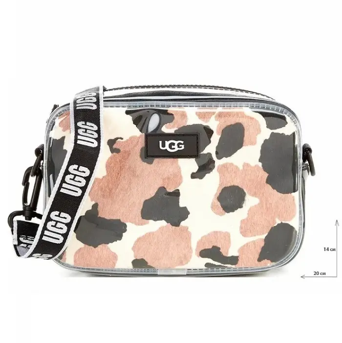 Сумка UGG Janey II Clear Cow Print — Cow Print