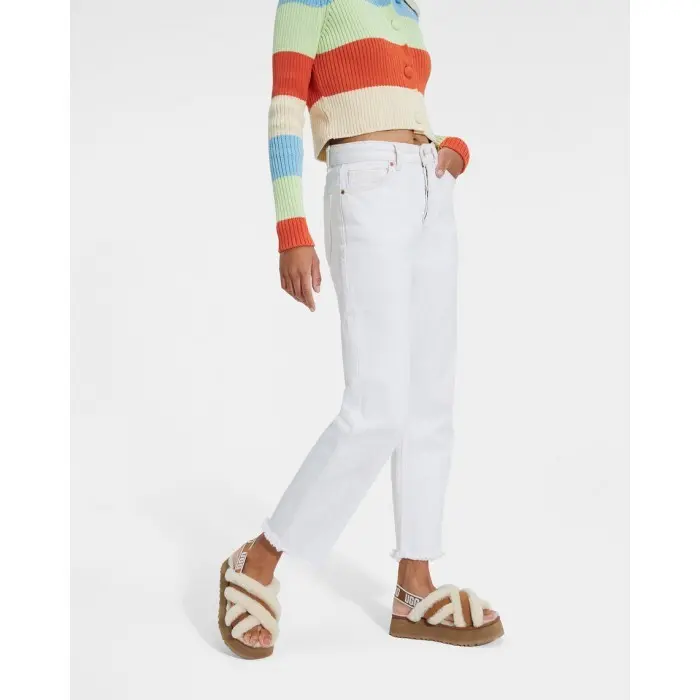 Disco Cross Slide — White