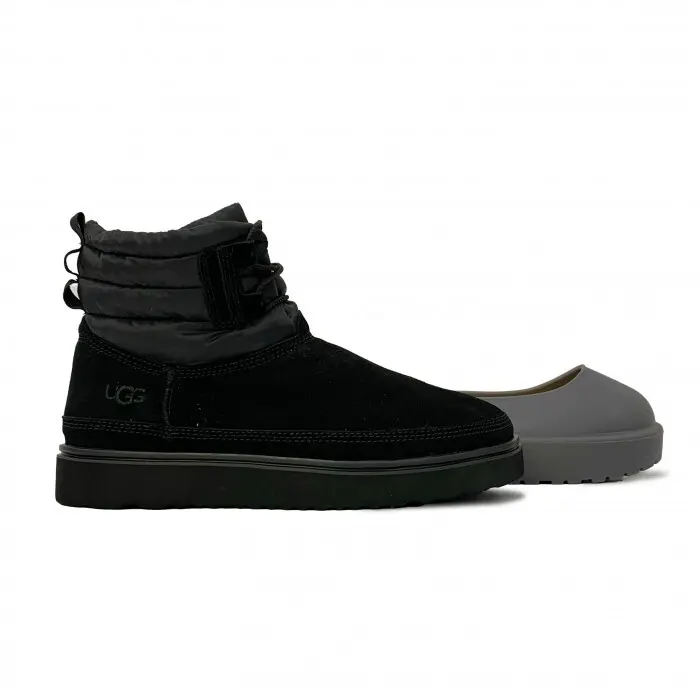 Classic Mini Lace-UP Weather — Black