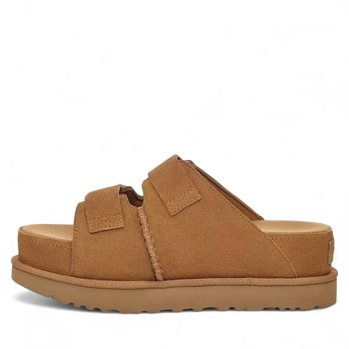 UGG Goldenstar Hi Slide — Chestnut