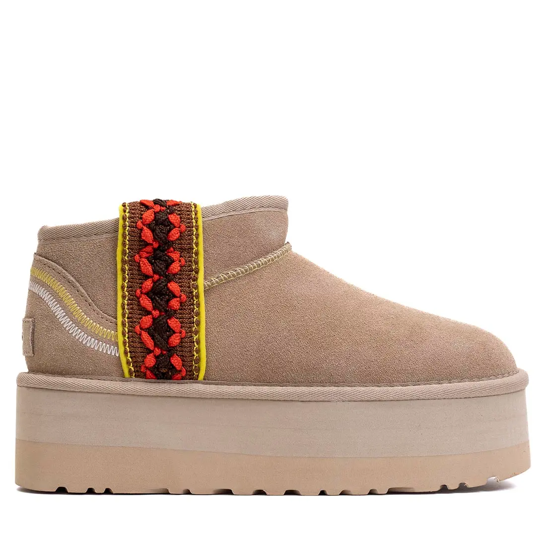 Classic Ultra Mini Braid Platform Sand — Sand