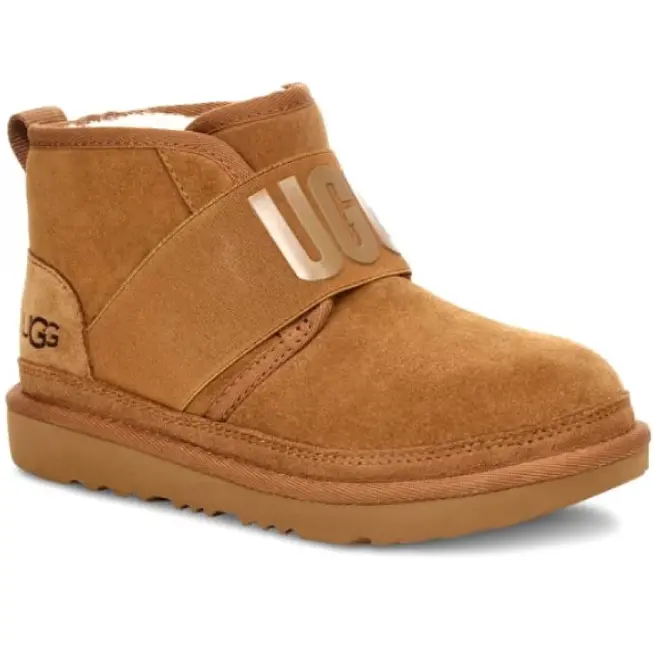 Kids Neumel II Graphic Logo Boot — Chestnut