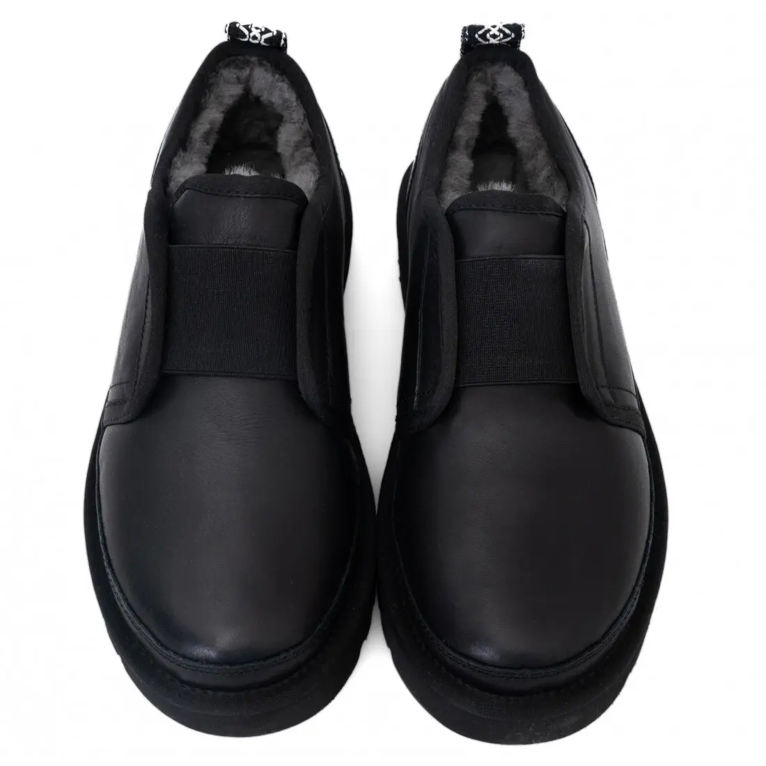 Мужские Slippers Flex — Leather Black