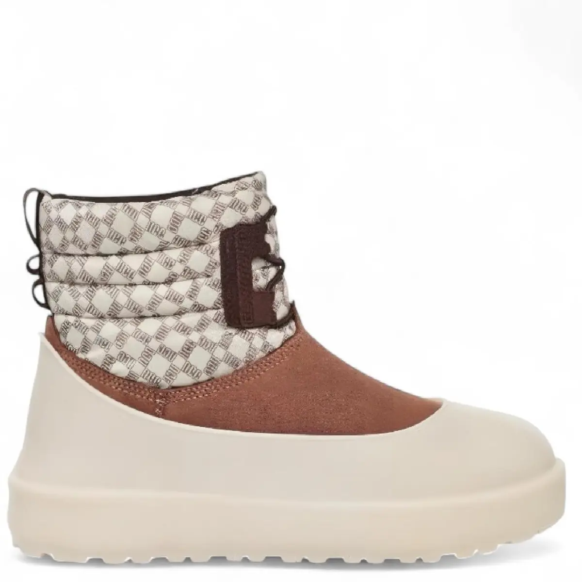 Classic Mini Lace-UP Weather — Beige — — Beige