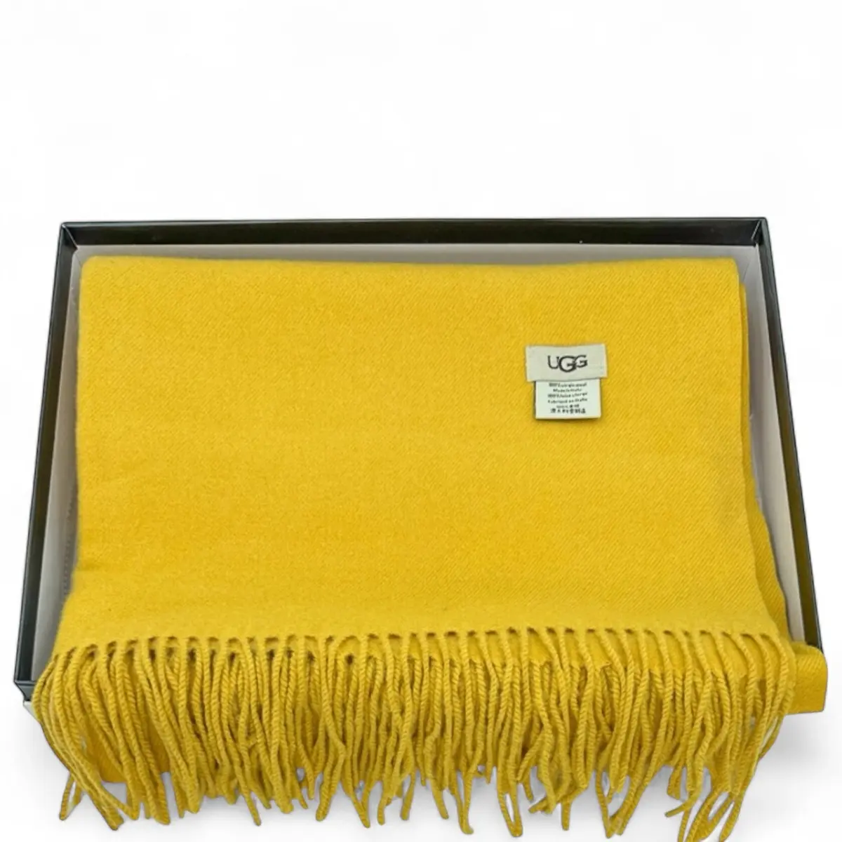 UGG шарф Yellow — Yellow