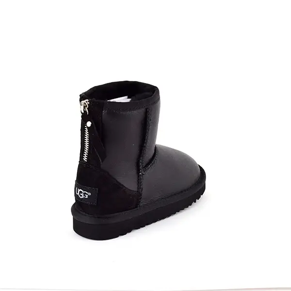 Kids Classic Short ZIP — Black Metallic