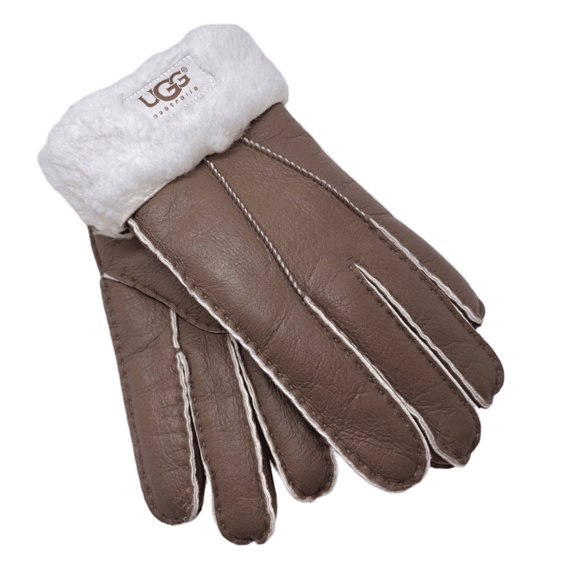 Женские перчатки UGG Glove Brown — Brown